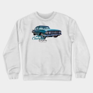 1960 Chevrolet Bel Air 2 Door Sedan Crewneck Sweatshirt